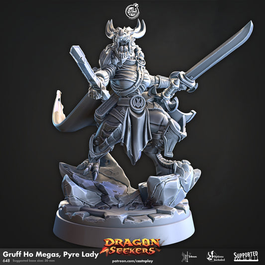 Dragon Seekers | Hero/Boss | CastnPlay | Compatible with D&D/AoS | Fantasy | Tabletop RPG