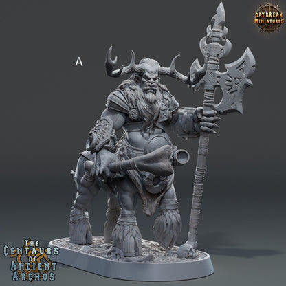 Centaurs of Ancient Archos | Warrior/Brute | DayBreak Miniatures | D&D/AOS | Fantasy | Tabletop