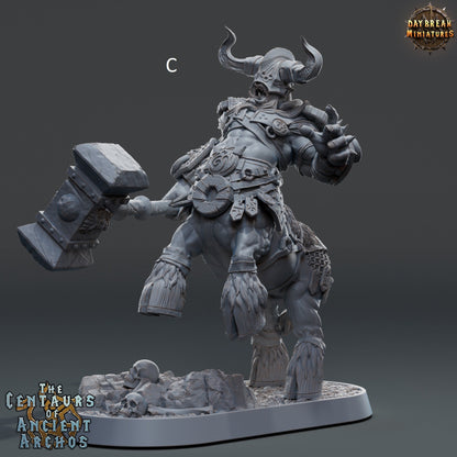 Centaurs of Ancient Archos | Warrior/Brute | DayBreak Miniatures | D&D/AOS | Fantasy | Tabletop