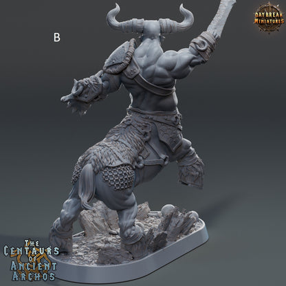 Centaurs of Ancient Archos | Warrior | DayBreak Miniatures | D&D/AOS | Fantasy | Tabletop