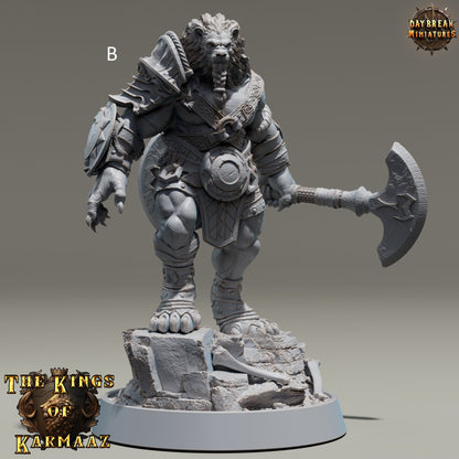 The Kings of Karmaaz | DayBreak Miniatures | Two Handed Weapons | Compatible with D&D/AOS | Fantasy | Tabletop RPG