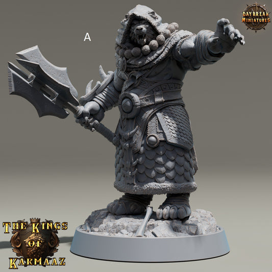 The Kings of Karmaaz | DayBreak Miniatures | Paladin/Rogue/Bard/Adventurer | Compatible with D&D/AOS | Fantasy | Tabletop RPG