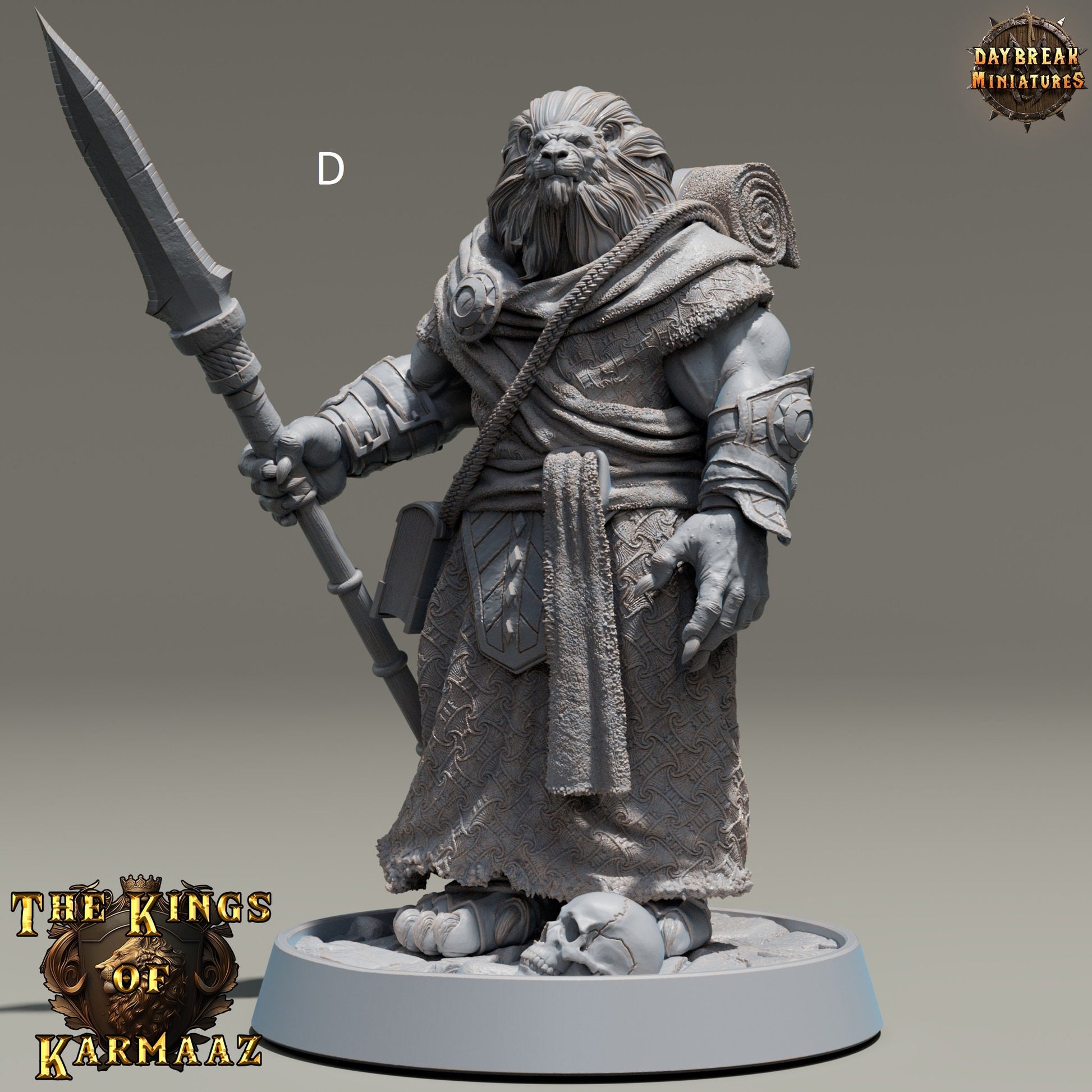 The Kings of Karmaaz | DayBreak Miniatures | Paladin/Rogue/Bard/Adventurer | Compatible with D&D/AOS | Fantasy | Tabletop RPG