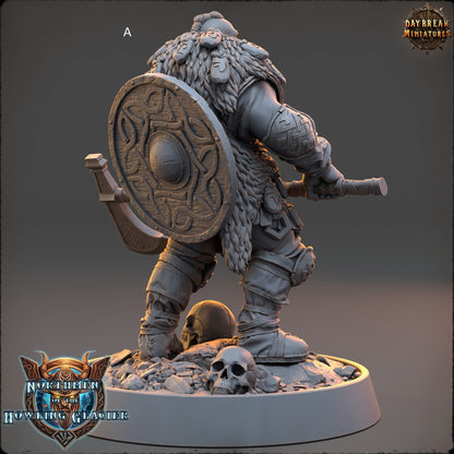 Northern Warriors Miniatures | DayBreak Miniatures | Twohanded Weapons | Compatible with D&D/AOS | Fantasy | Tabletop RPG