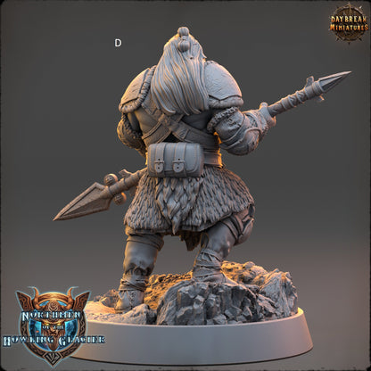 Northern Warriors Miniatures | DayBreak Miniatures | Twohanded Weapons | Compatible with D&D/AOS | Fantasy | Tabletop RPG