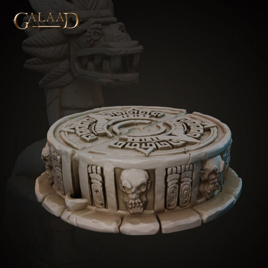 Sacrificial Altar | Galaad Miniatures | Compatible with D&D/AoS | Fantasy | Tabletop RPG
