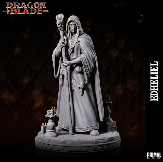 Edheliel Wizard | Primal Collectibles | Compatible with D&D/AoS | Fantasy