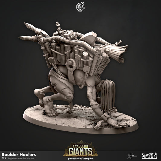 Boulder Hauler Giant | CastnPlay | Compatible with D&D/AoS | Fantasy