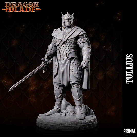 Tulius Warrior | Primal Collectibles | Compatible with D&D/AoS | Fantasy