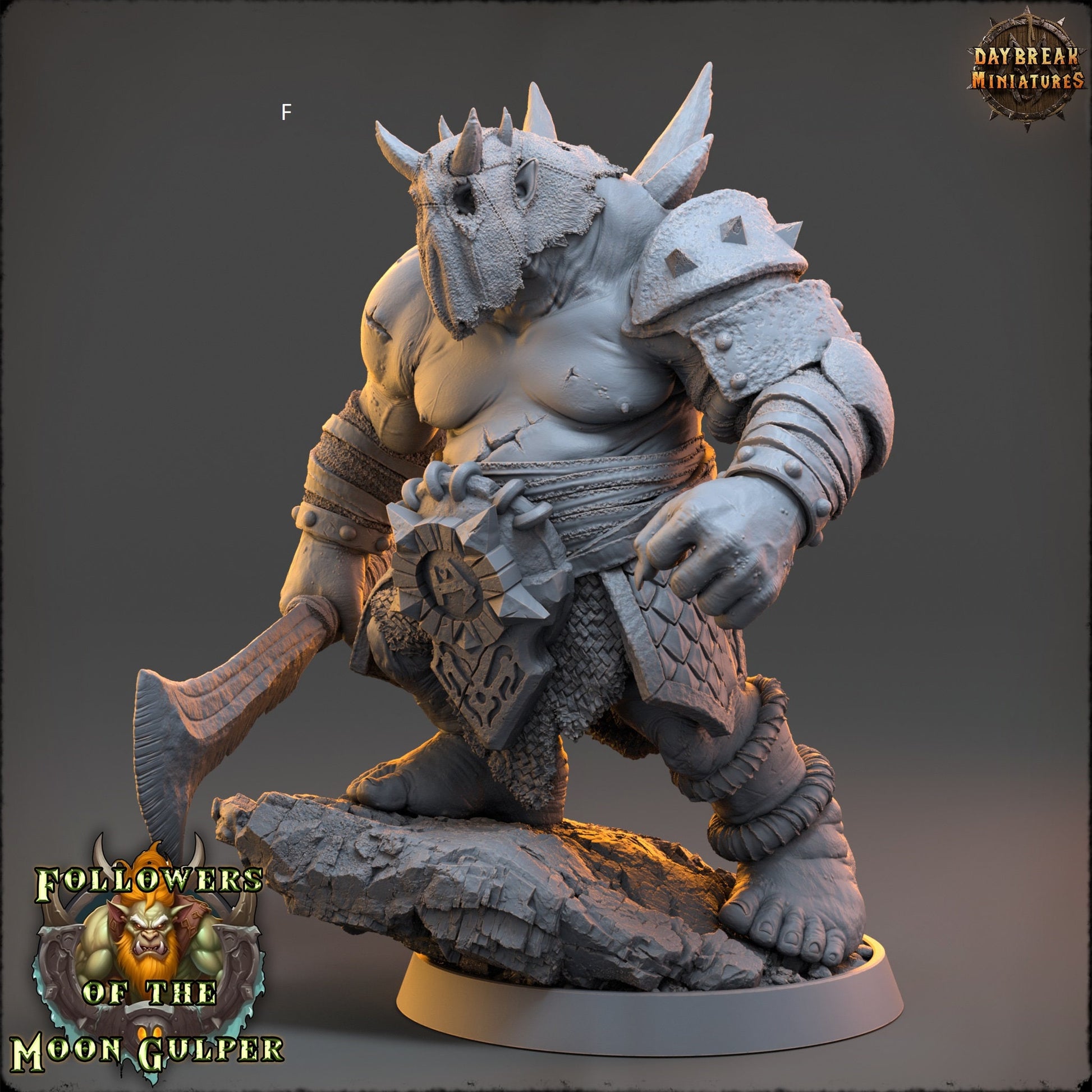 Troll King/Brute/Shaman/Warrior | DayBreak Miniatures | Compatible with D&D/AOS | Fantasy | Tabletop
