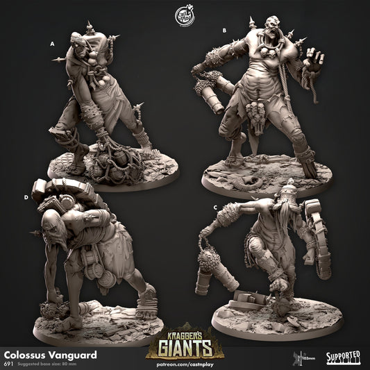 Colossus Vanguard Giant | CastnPlay | Compatible with D&D/AoS | Fantasy