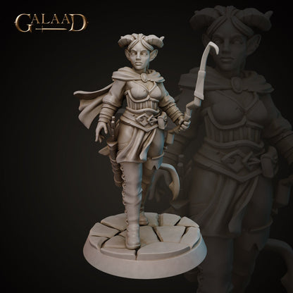 Tiefling Warband | Galaad Miniatures | Compatible with D&D/AoS | Fantasy | Tabletop RPG