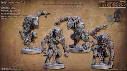 Ratkin Brute | Artisan Guild Miniatures | Compatible with D&D/AoS | Fantasy | Tabletop RPG