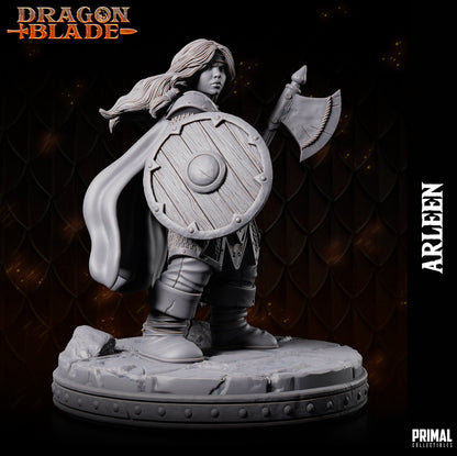 Dwarf Heroin Arleen | Primal Collectibles | Compatible with D&D/AoS | Fantasy