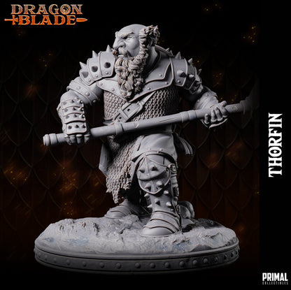 Chaos Dwarf Thorfin | Primal Collectibles | Compatible with D&D/AoS | Fantasy