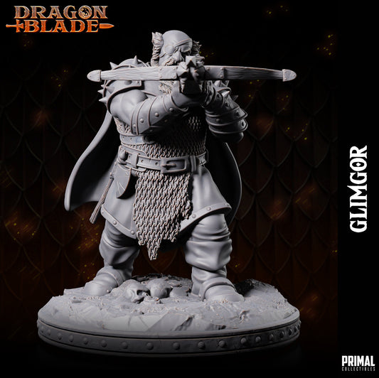 Chaos Dwarf Glimgor | Primal Collectibles | Compatible with D&D/AoS | Fantasy