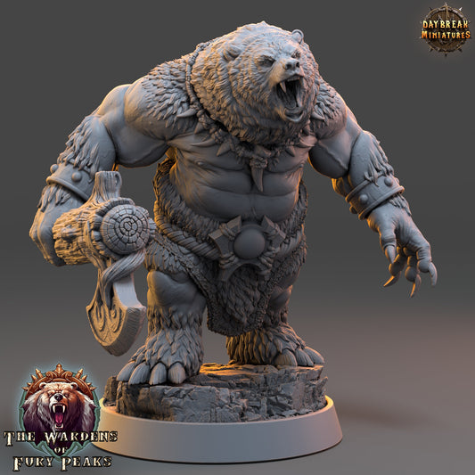 Carnag Angman Ursine | DayBreak Miniatures | Compatible with D&D/AOS | Fantasy | Tabletop