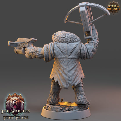 Zinter Doubleshot Ursine | DayBreak Miniatures | Compatible with D&D/AOS | Fantasy | Tabletop