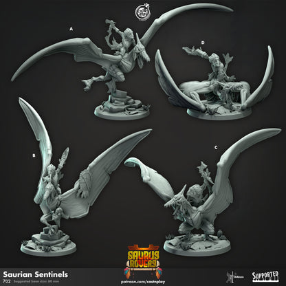Saurian Sentinels | CastnPlay | Compatible with D&D/AoS | Fantasy