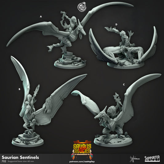 Saurian Sentinels | CastnPlay | Compatible with D&D/AoS | Fantasy