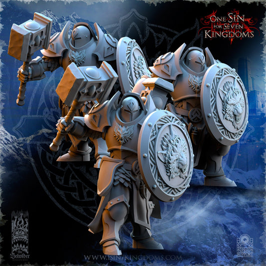StormWolves Eternals | The Beholder Miniatures | Compatible with D&D/AoS | Fantasy | Tabletop RPG