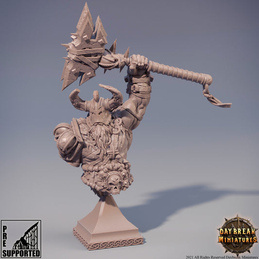 Higgurath Doubleslit Bust | DayBreak Miniatures | Compatible with D&D/AOS | Fantasy | Tabletop