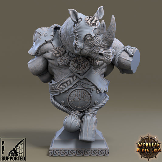 Metroclez Red Gazer Bust | DayBreak Miniatures | Compatible with D&D/AOS | Fantasy | Tabletop