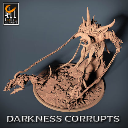 Demon Champion | Rescale Miniatures | Compatible with DnD/AoS | Fantasy | Tabletop RPG