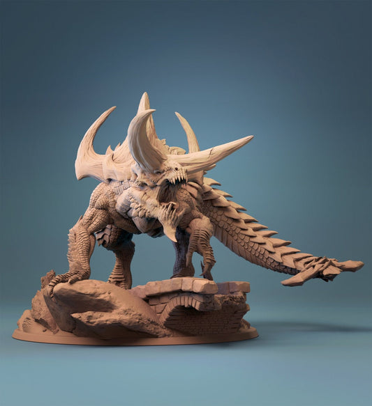 Tarrasque | Rescale Miniatures | Compatible with D&D/AoS | Fantasy | Tabletop RPG