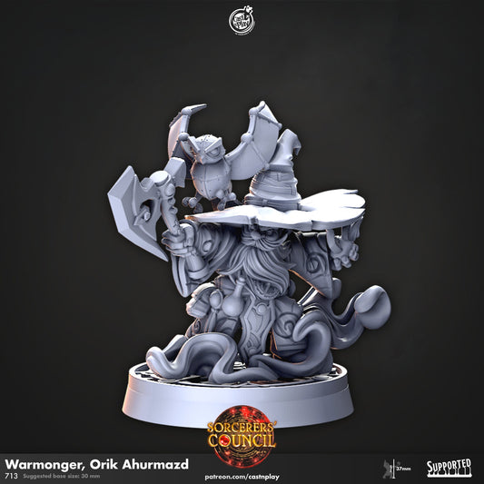 Orik Gnome Warlock | CastnPlay | Compatible with D&D/AoS | Fantasy