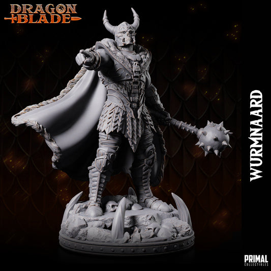 Chaos Lord Wurmnaard | Primal Collectibles | Compatible with D&D/AoS | Fantasy