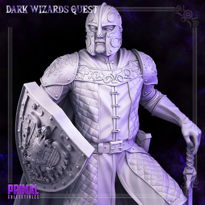 Grand Knight Demetrius | Primal Collectibles | Compatible with D&D/AoS | Fantasy