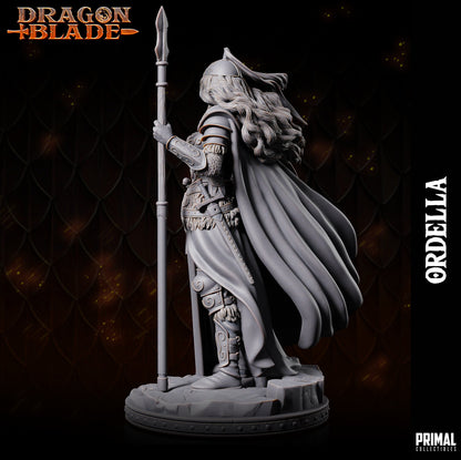 Female Knight Ordella | Primal Collectibles | Compatible with D&D/AoS | Fantasy