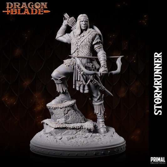 Hunter Stormrunner | Primal Collectibles | Compatible with D&D/AoS | Fantasy