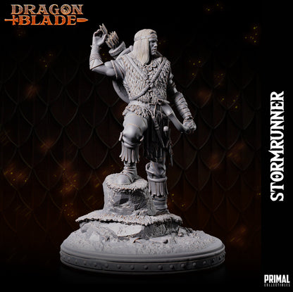 Hunter Stormrunner | Primal Collectibles | Compatible with D&D/AoS | Fantasy
