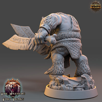 Rana RipClaw Ursine | DayBreak Miniatures | Compatible with D&D/AOS | Fantasy | Tabletop
