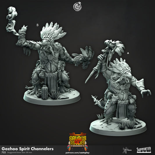 Gozoo Spirit Channeler | CastnPlay | Compatible with D&D/AoS | Fantasy