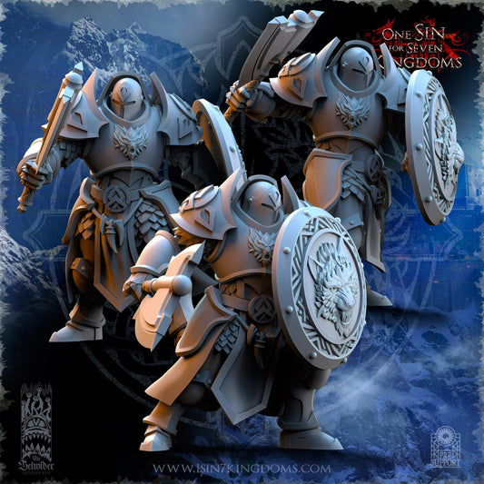StormWolves Punisher | The Beholder Miniatures | Compatible with D&D/AoS | Fantasy | Tabletop RPG