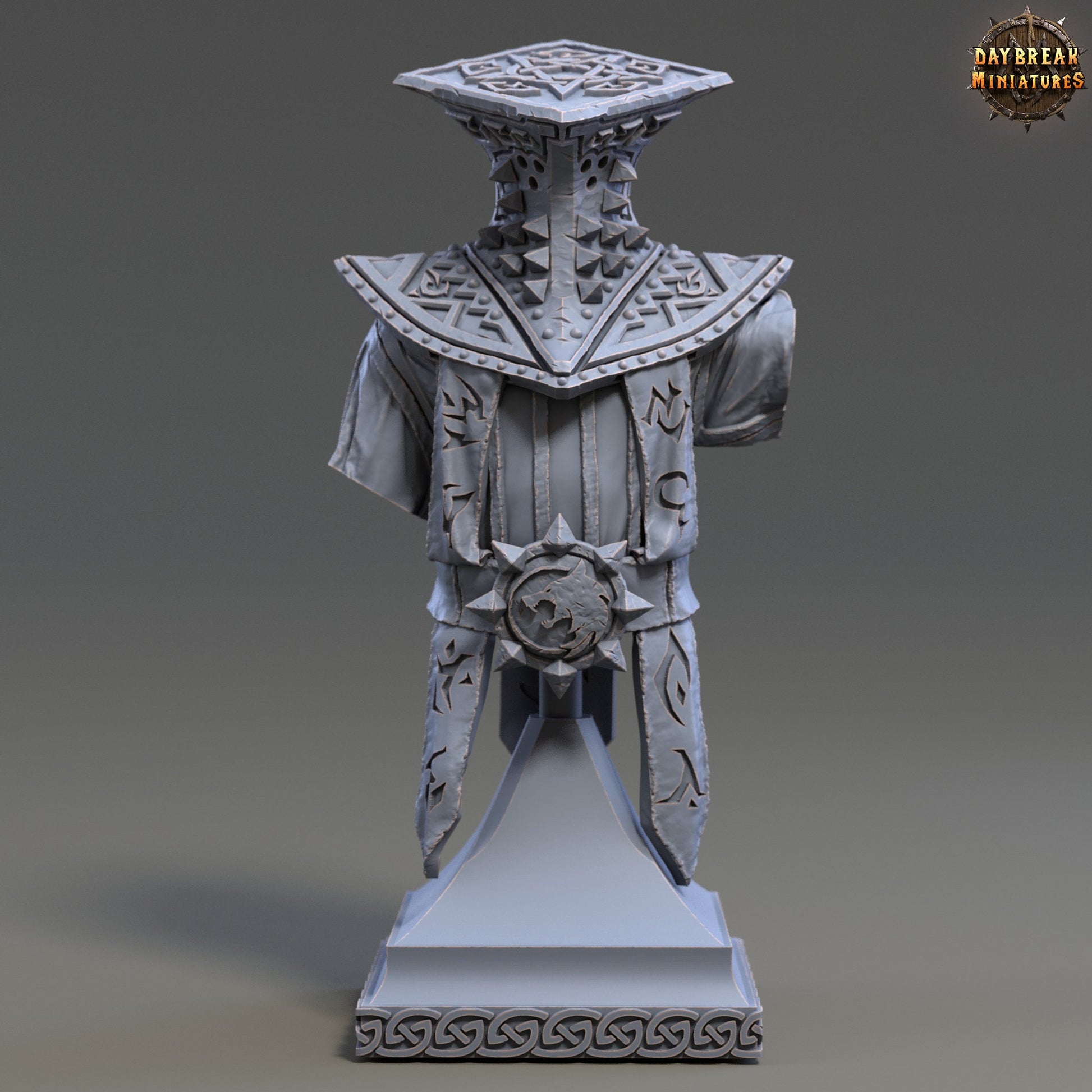 Arch Mage Coronus Bust | DayBreak Miniatures | Compatible with D&D/AOS | Fantasy | Tabletop