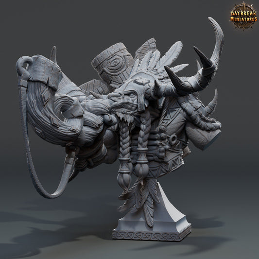 Talos Frakk Bust | DayBreak Miniatures | Compatible with D&D/AOS | Fantasy | Tabletop