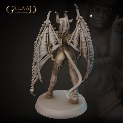Succubus | Galaad Miniatures | Compatible with D&D/AoS | Fantasy | Tabletop RPG