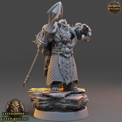 Orc Sorcerer | DayBreak Miniatures | Compatible with D&D/AOS | Fantasy | Tabletop