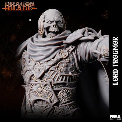Chaos Lord Trogmor | Primal Collectibles | Compatible with D&D/AoS | Fantasy