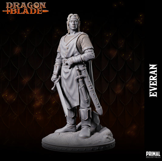 Elf Battle Mage Everan | Primal Collectibles | Compatible with D&D/AoS | Fantasy