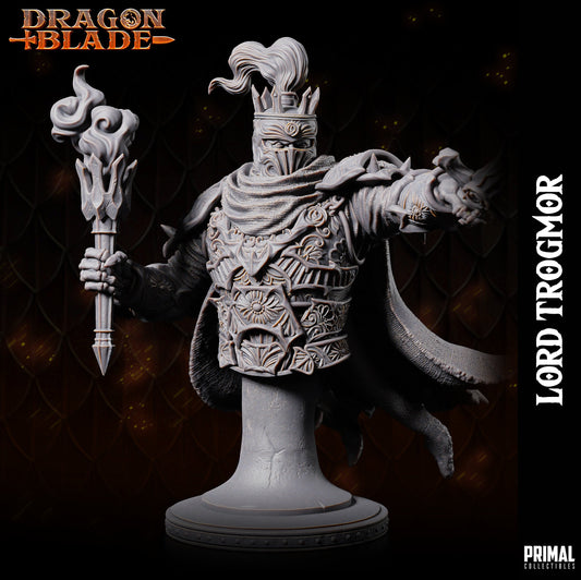 Lord Trogmor Bust | Primal Collectibles | Compatible with D&D/AoS | Fantasy