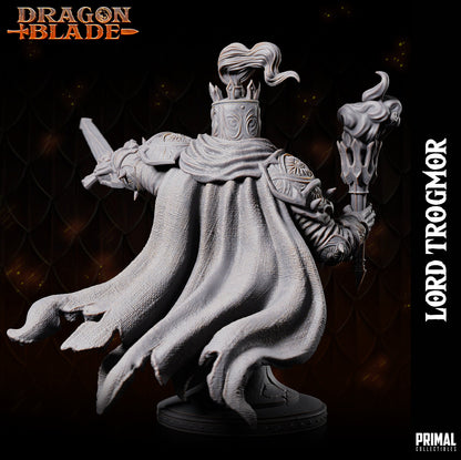 Lord Trogmor Bust | Primal Collectibles | Compatible with D&D/AoS | Fantasy
