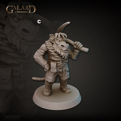 Kobold Warriors | Galaad Miniatures | Compatible with D&D/AoS | Fantasy | Tabletop RPG
