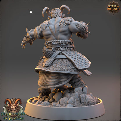 Marsyas Satyrs Warriors | DayBreak Miniatures | Compatible with D&D/AOS | Fantasy | Tabletop