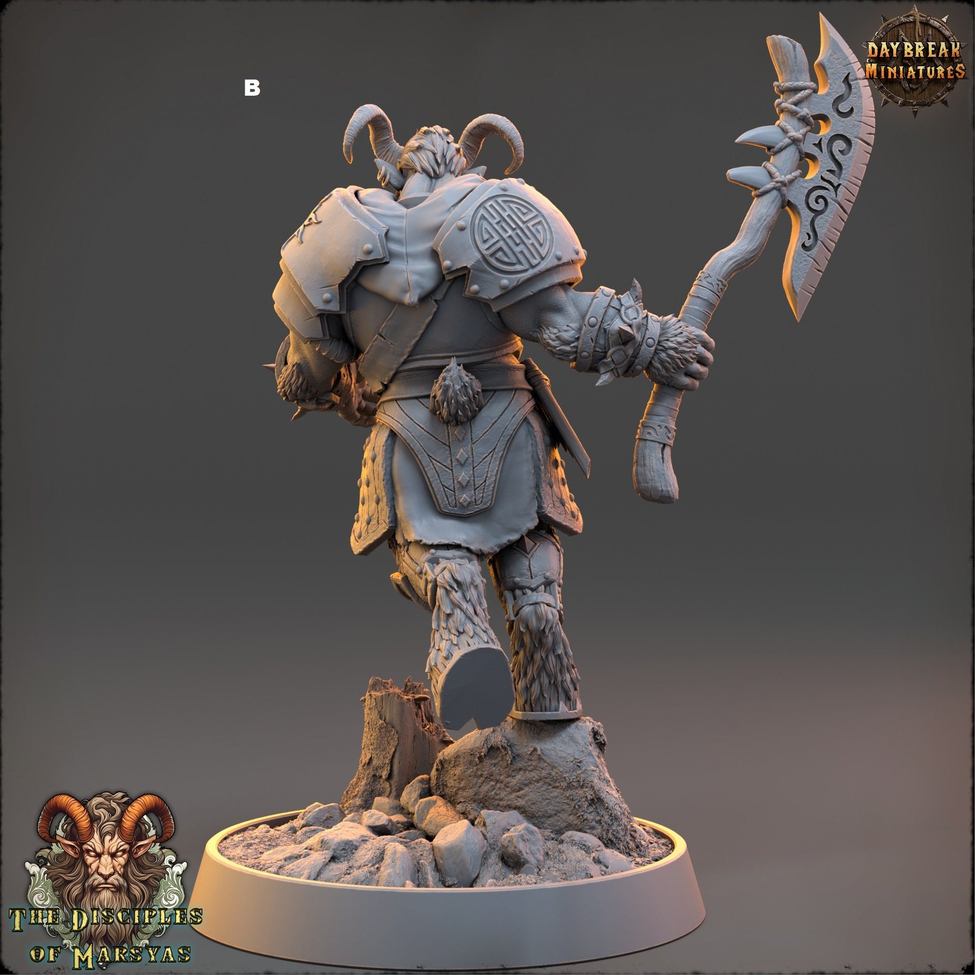 Marsyas Satyrs Brutes | DayBreak Miniatures | Compatible with D&D/AOS | Fantasy | Tabletop