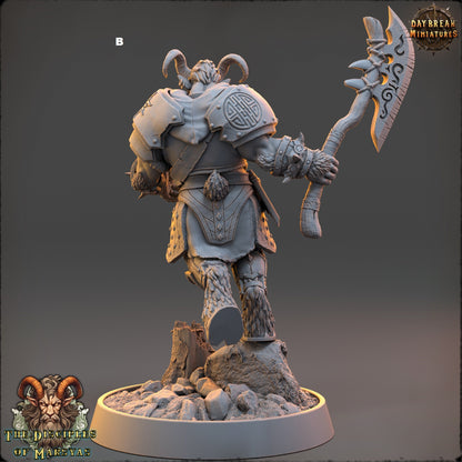 Marsyas Satyrs Brutes | DayBreak Miniatures | Compatible with D&D/AOS | Fantasy | Tabletop